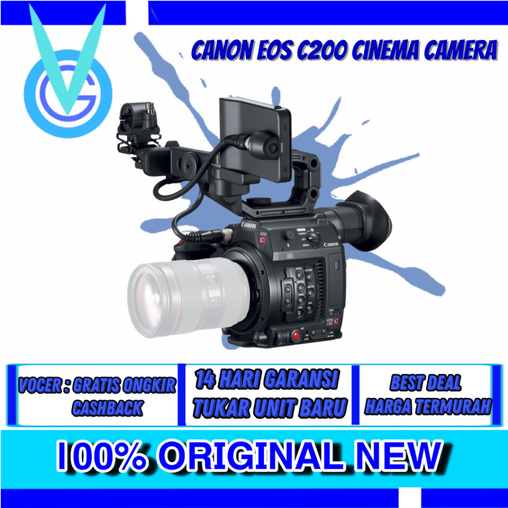 Jual Canon EOS C200 Cinema Camera | Shopee Indonesia