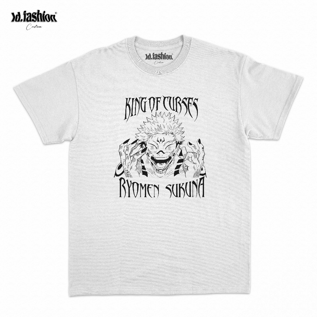 Jual T Shirt Anime Jujutsu Kaisen Ryomen Sukuna Shopee Indonesia 8971