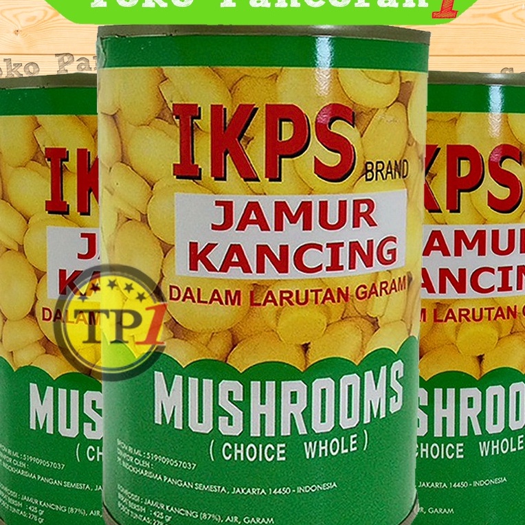 Jual TIPE RKS848 Jamur Kancing Kaleng IKPS 425 Gram Whole Mushroom ...