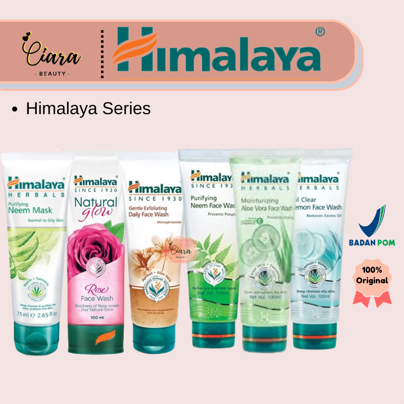 Jual Himalaya NEEM Series Facial Wash,Foaming.Scrub.Mask,Gentle