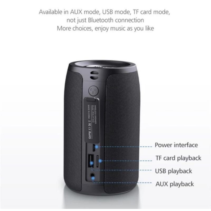 Jual Zealot S32 TWS Bluetooth Portable Speaker Outdoor WATERPROOF 3D Hi ...