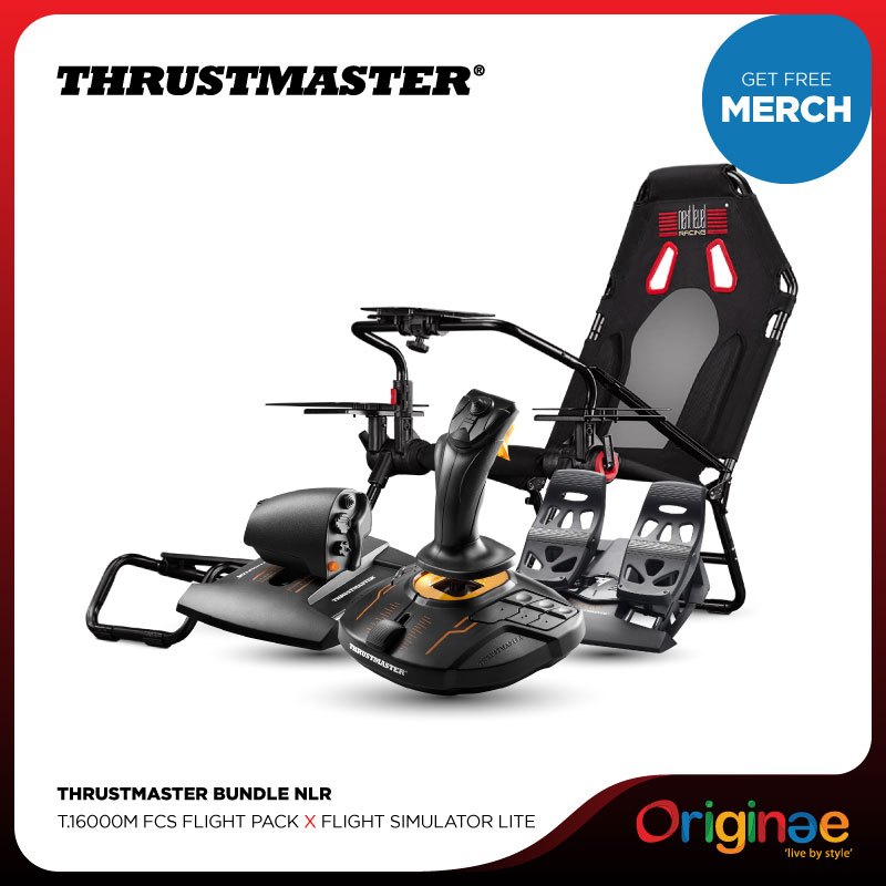 Jual Thrustmaster Bundling Flight Simulator Military Combat Low End ...