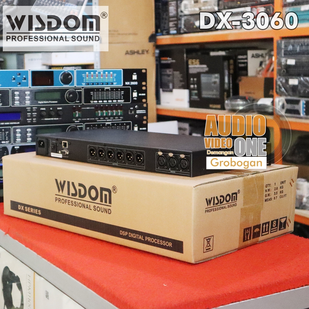 Jual Management Wisdom DX3060 DLMS 3 In 6 Out Driverack Wisdom DX 3060 ...