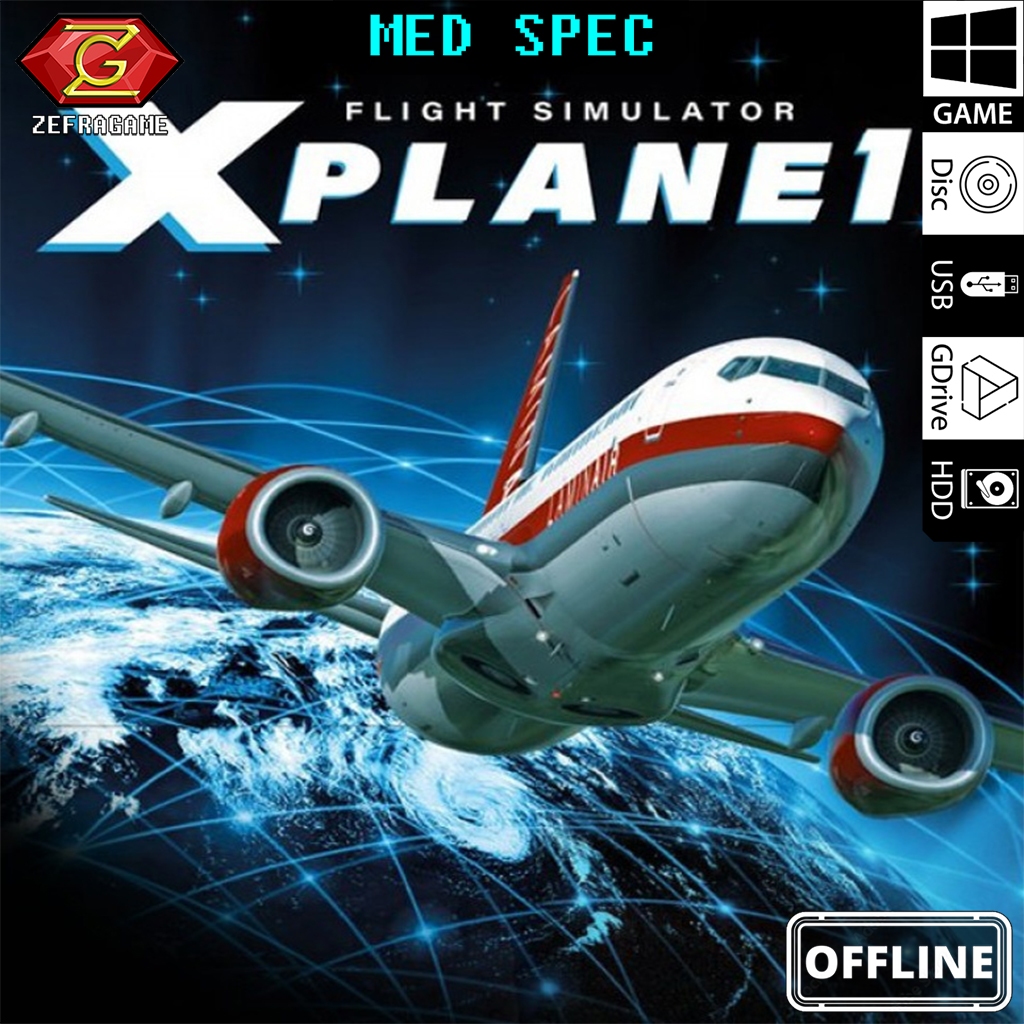 Jual X PLANE 11 Standard Edition PC Full Version/GAME PC GAME/GAMES PC