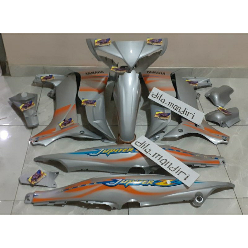 Jual Full Set Body Halus Jupiter Z New Burhan Plus Striping Ready All