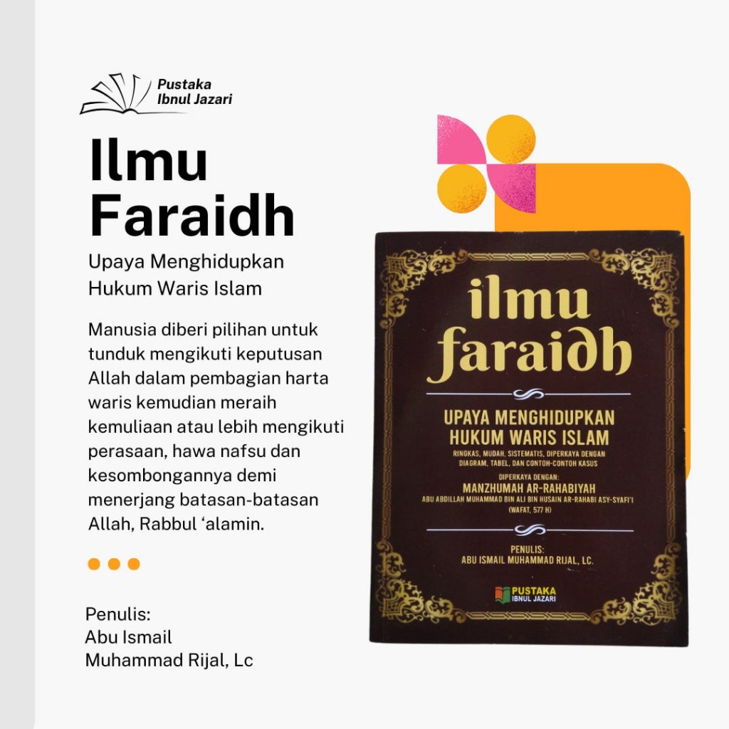 Jual Buku Cara Menghitung Warisan Dalam Islam Ilmu Waris Faraidh Faraid ...