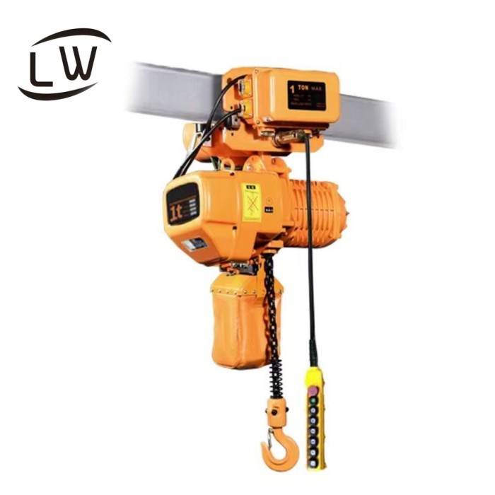 Jual ELECTRIC CHAIN HOIST / CHAIN BLOCK ELEKTRIK 1 TON 6 METER Shopee Indonesia