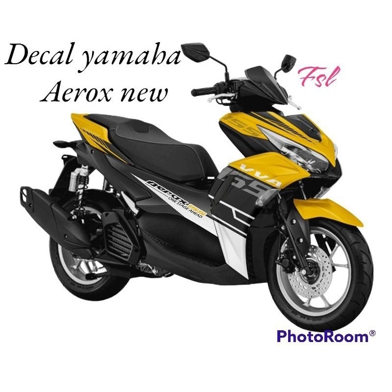 Jual Stiker / sticker decal Yamaha Aerox NEW FULL BODY | Shopee Indonesia