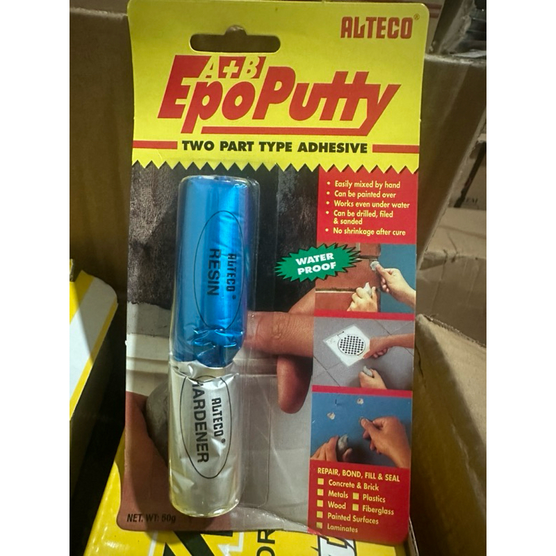 Jual Lem Alteco EPO PUTTY 50 Gram / LEM PORTING Lem EPOPUTTY / Lem ...