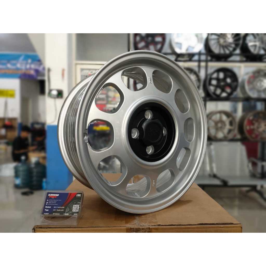 Jual HSR KLG R16 Lobang 4X100 Velg Mobil Oem Racing Model Retro Bisa ...