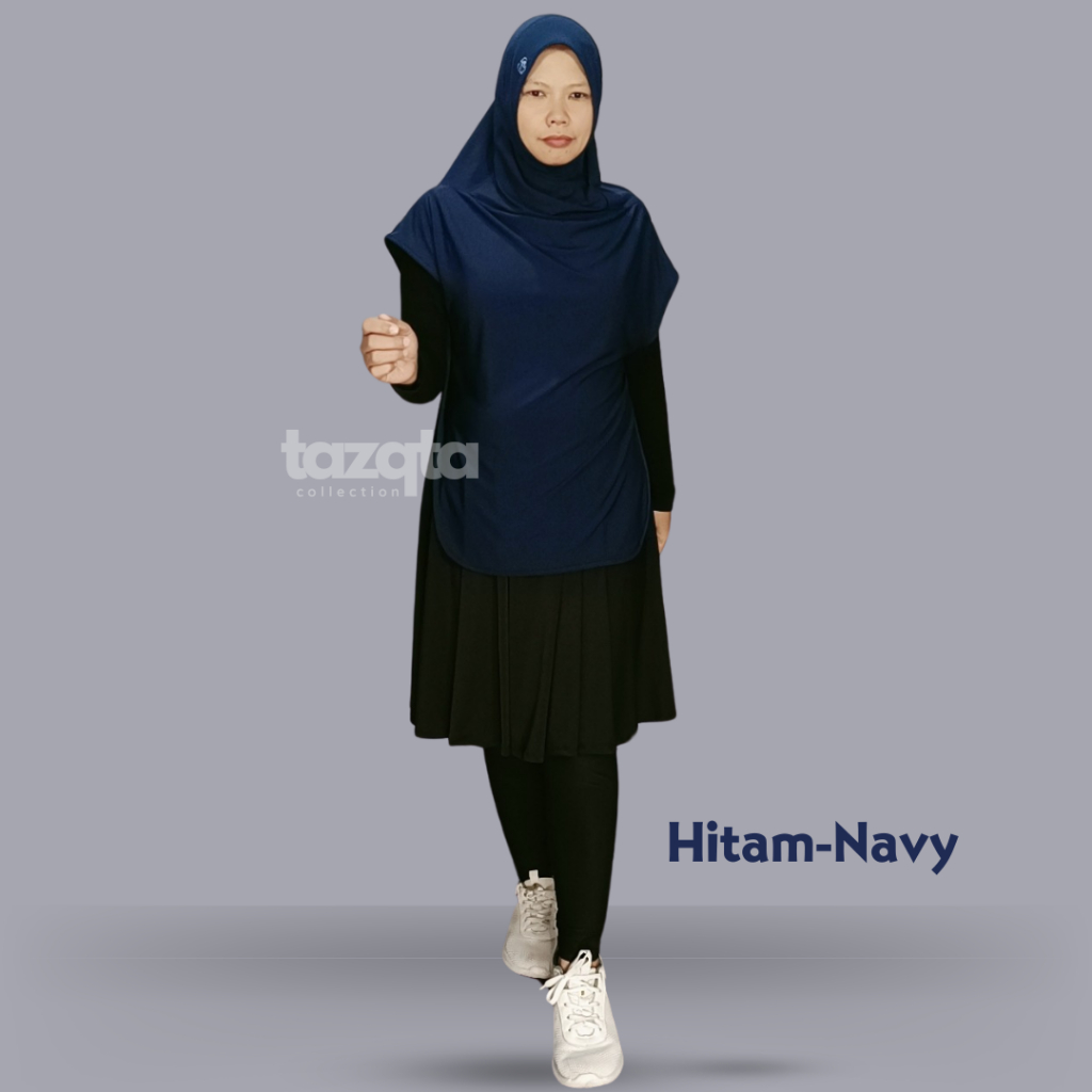 Jual Setelan Sporty Jilbab Rompi dan Legging Rok Olahraga Wanita ...