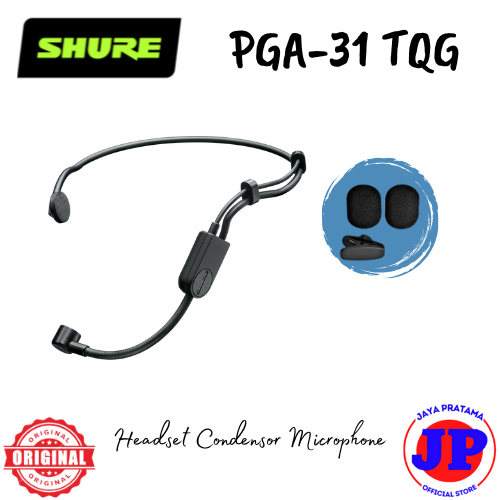 Jual Shure PGA31 TQG Headset Condensor Microphone Original PGA 31