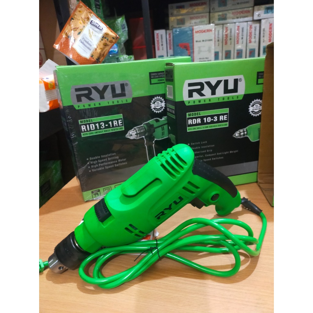 Jual RYU RID13-1RE Mesin Bor Impact Drill 13mm | Shopee Indonesia