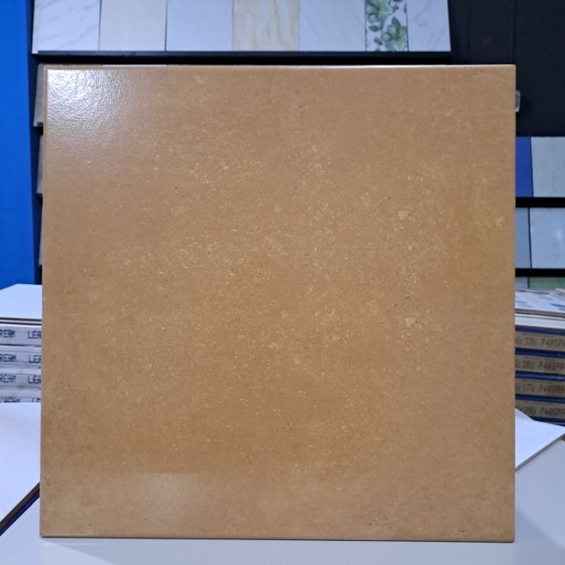 Jual Keramik Lantai Teracota Vintage / Keramik Coklat Matt / Keramik