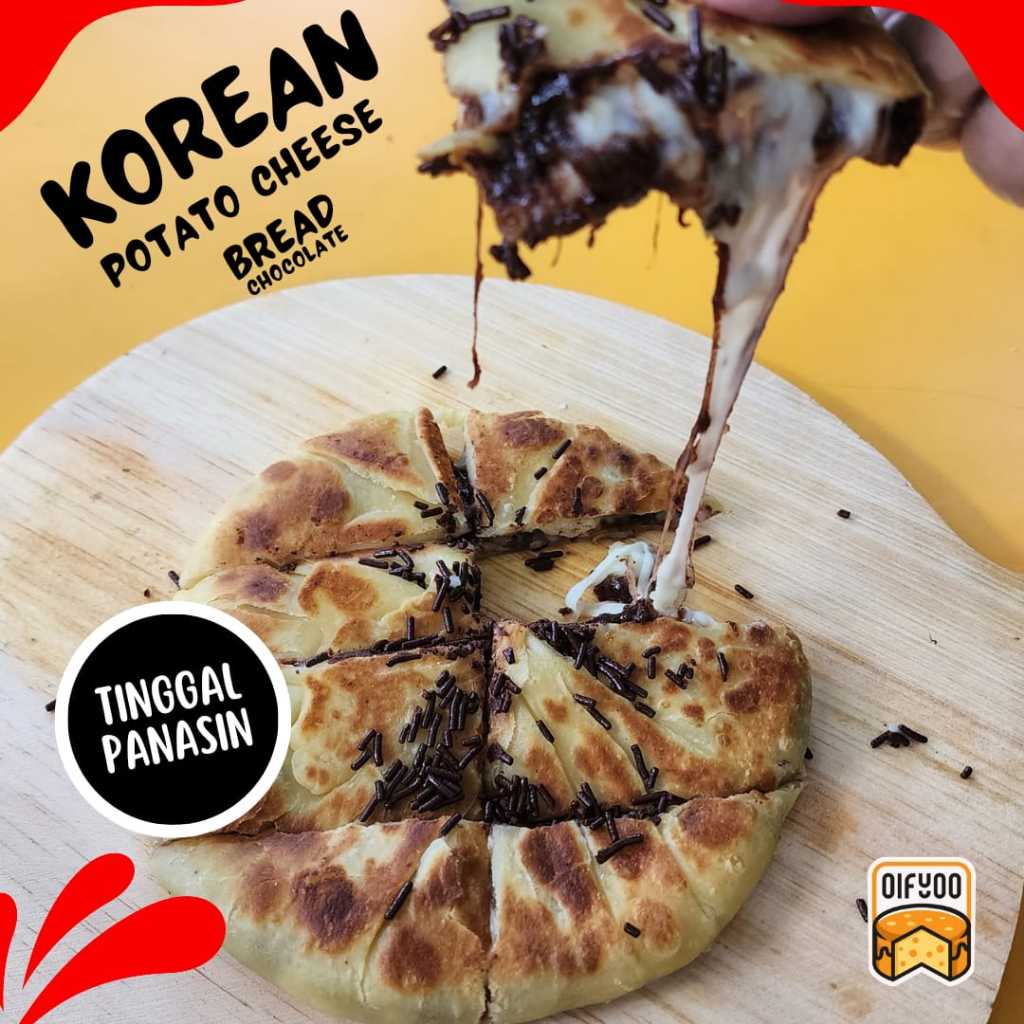 Jual KOREAN POTATO CHEESE BREAD CHOCOLATE Shopee Indonesia