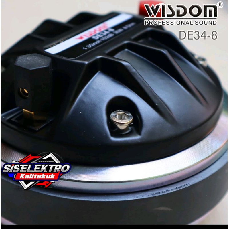 Jual Driver Tweeter WISDOM DE34-8 | Shopee Indonesia