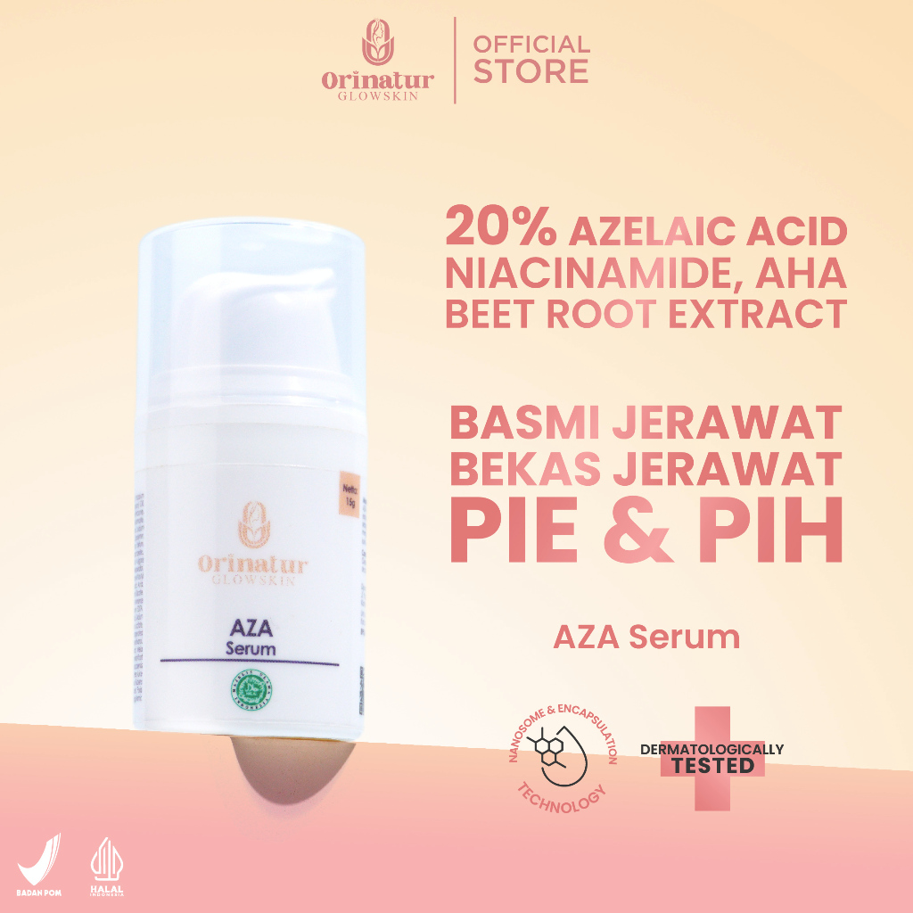 Jual Aza serum Jerawat dan Bekas Jerawat PIE & PIH | Shopee Indonesia