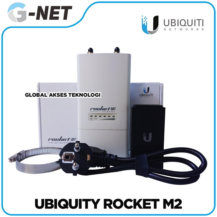 Jual Paket Ubiquiti Rocket M2 + Omni MIMO GNET 13 dBi 2,4 GHz 360 ...