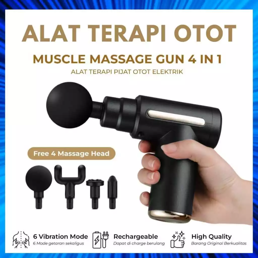 Alat Terapi Otot/ Alat Relaksasi Otot FASIA MUSCLE MASSAGER Gun | AutoStock
