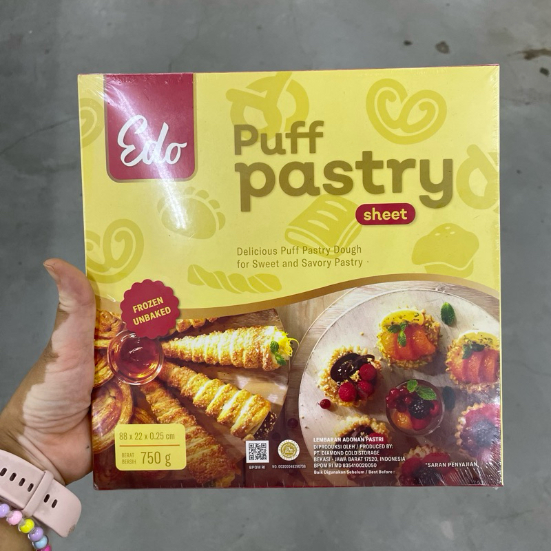 Jual Edo Pastry Sheet 750G - 1 Pack | Shopee Indonesia