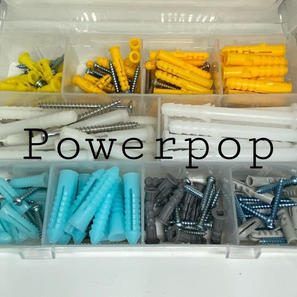 Jual PAKET SEKRUP KITSET BAUT DINDING FREE BOX ISI 200PCS PAKETAN BAUT ...
