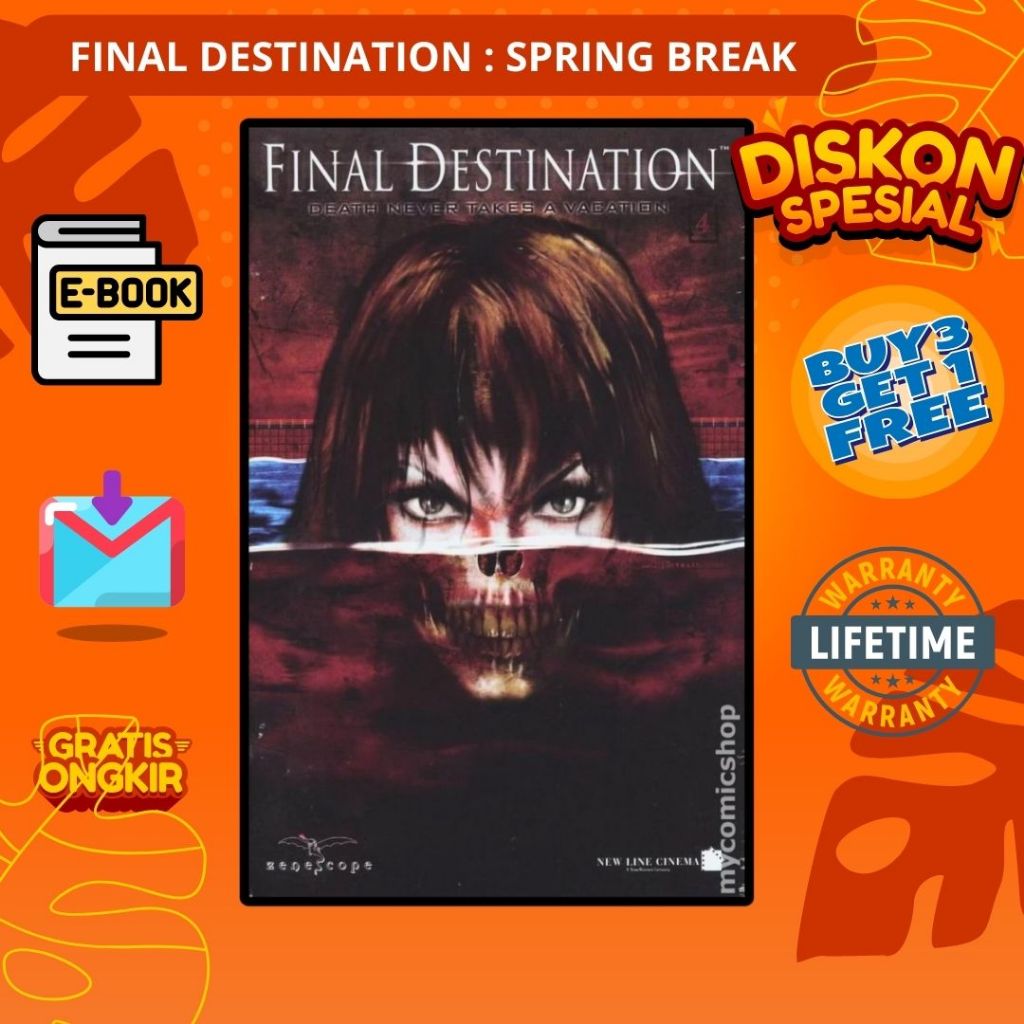 Jual Komik Final Destination Spring Break - Full Colour - Bahasa ...