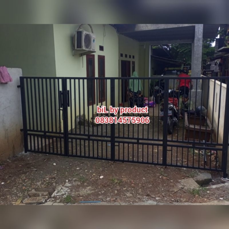 Jual Pagar lipat . Kanopi . Tralis . Pintu kawat nyamuk . Railing