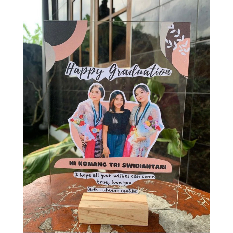 Jual AKRILIK STICKER| Kado Ulang Tahun - Kado Wisuda - Kado Akrilik ...