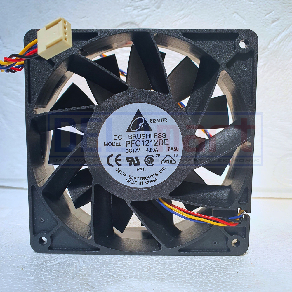 Jual Kipas Cooling Fan HIGH SPEED 12V 12cm 12x12cm BARANG BARU Shopee Indonesia