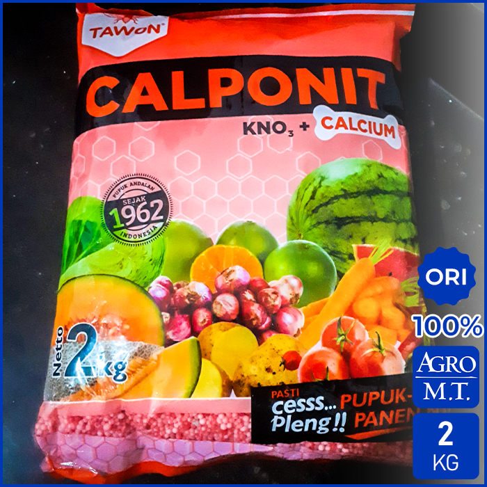 Jual Pupuk CALPONIT (2KG) KNO3 + Calcium - Cap Tawon | Shopee Indonesia