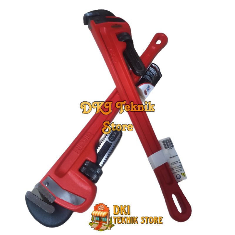 Jual RIDGID Kunci Pipa 24 Inch 600 Mm Pipe Wrench Made In USA | Shopee ...