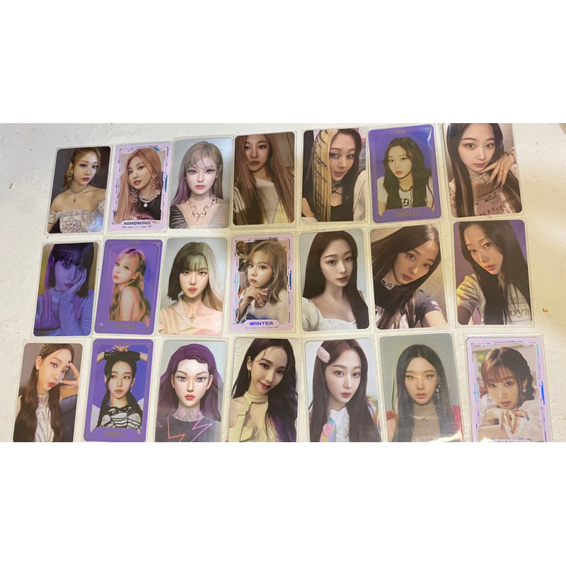 Jual Photocard aespa official | Shopee Indonesia