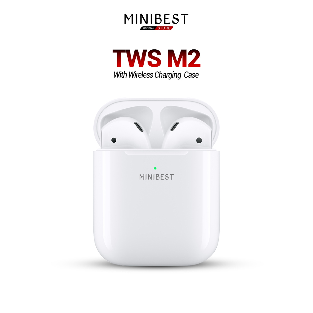 Jual Minibest M Tws Earphone Headset Bluetooth V Wireless Charging