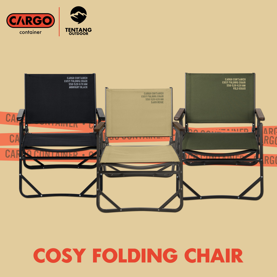 Jual CARGO CONTAINER Cosy Folding Chair M Tactical Kursi Lipat Camping ...