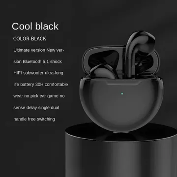LENTIVEN Earphone Headset Bluetooth TWS Wireless HIFI 9D