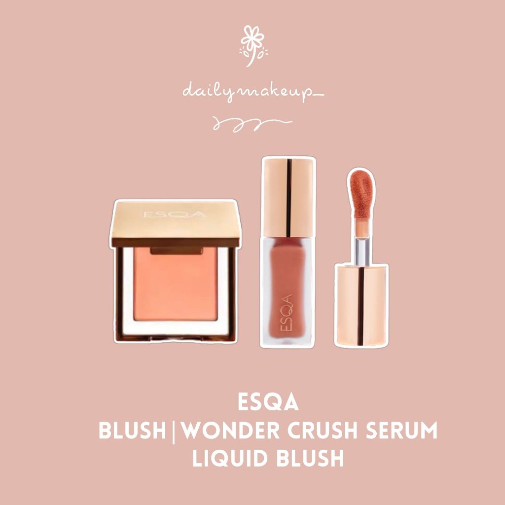 Jual ESQA Wonder Crush Serum Liquid Blush Esqa Blush Shopee Indonesia