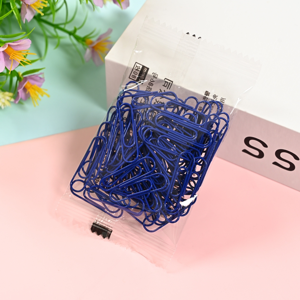 Jual Paper clip metalik/clip metalik/jepitan kertas/klip kertas/klip ...