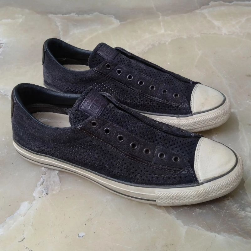 Jual Converse John Varvatos CT Slip On Suede Size 43 Shopee