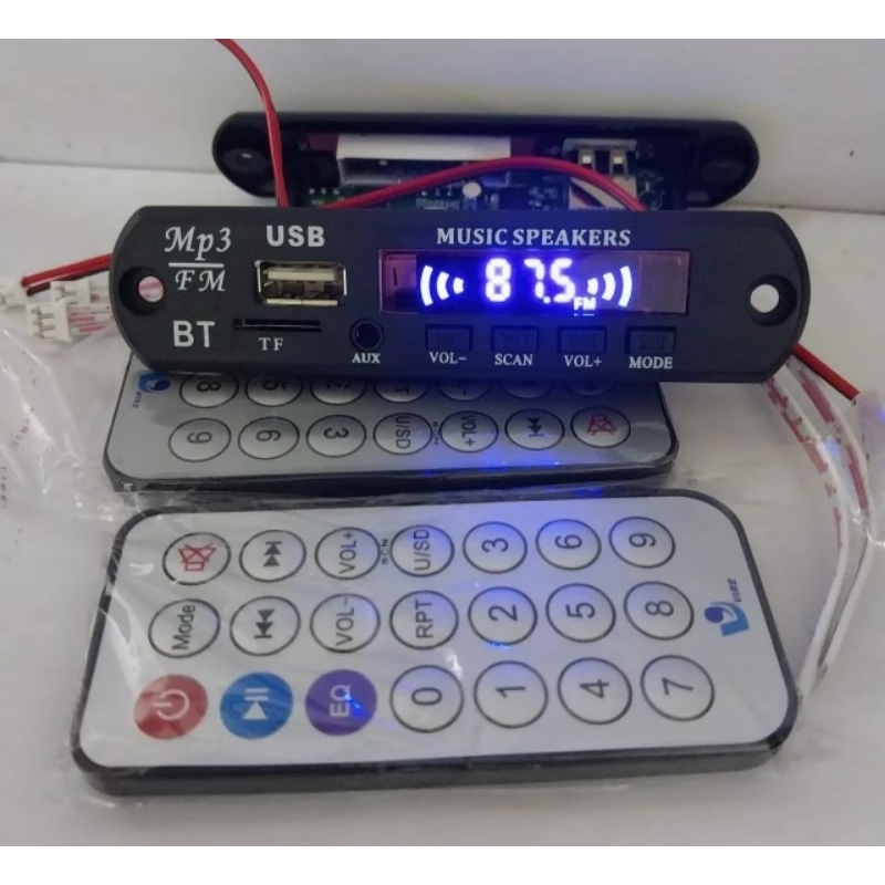 Jual Modul mp3 bluetooth media player box mp3 adaptor 12volt | Shopee ...