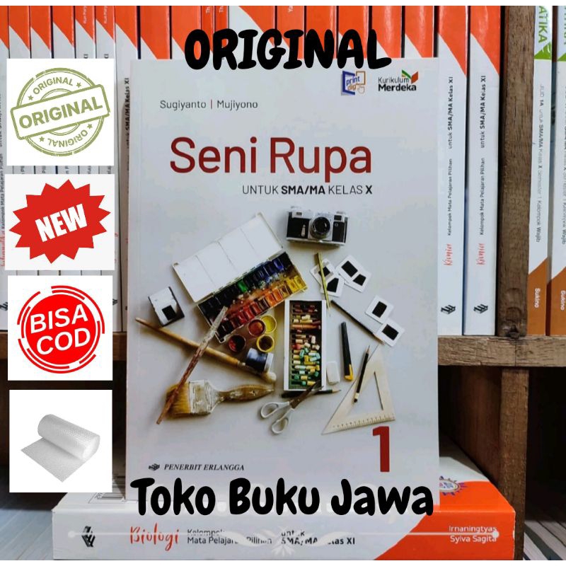 Jual Buku SMA Seni Rupa Kelas X 10 Erlangga Kurikulum Merdeka | Shopee ...