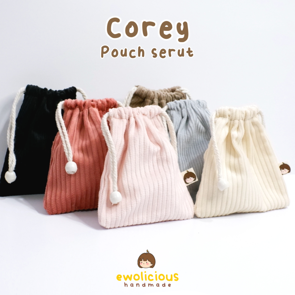 Jual MINI COREY POUCH SERUT by Ewolicious | Pouch Koin Make Up ...