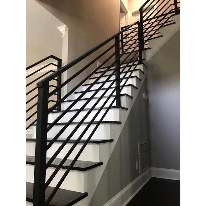 Jual Inspirasi railing tangga besi dengan style modern | Shopee Indonesia
