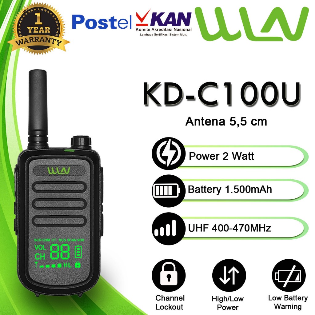 Jual HT WINLAN WLN KD-C100U LED ISI 1 PCS (12CM, 8CM, 5CM) | Shopee ...