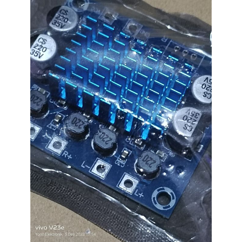 Jual XH A232 Power Amplifier TPA3110 60 watt Stereo clas D | Shopee ...