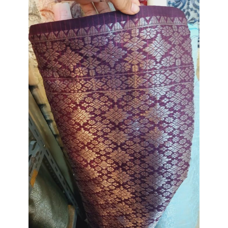 Jual SALE...!! Bahan Kain Tenun Songket Semi Palembang/Songket Rok ...