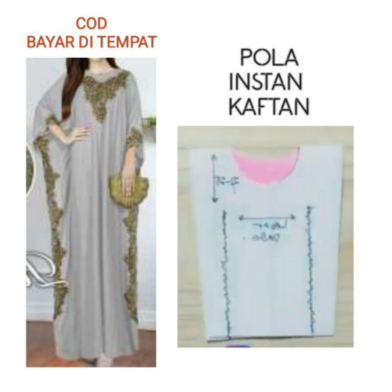 Jual Pola Jiplak Kaftan Dewasa | Shopee Indonesia