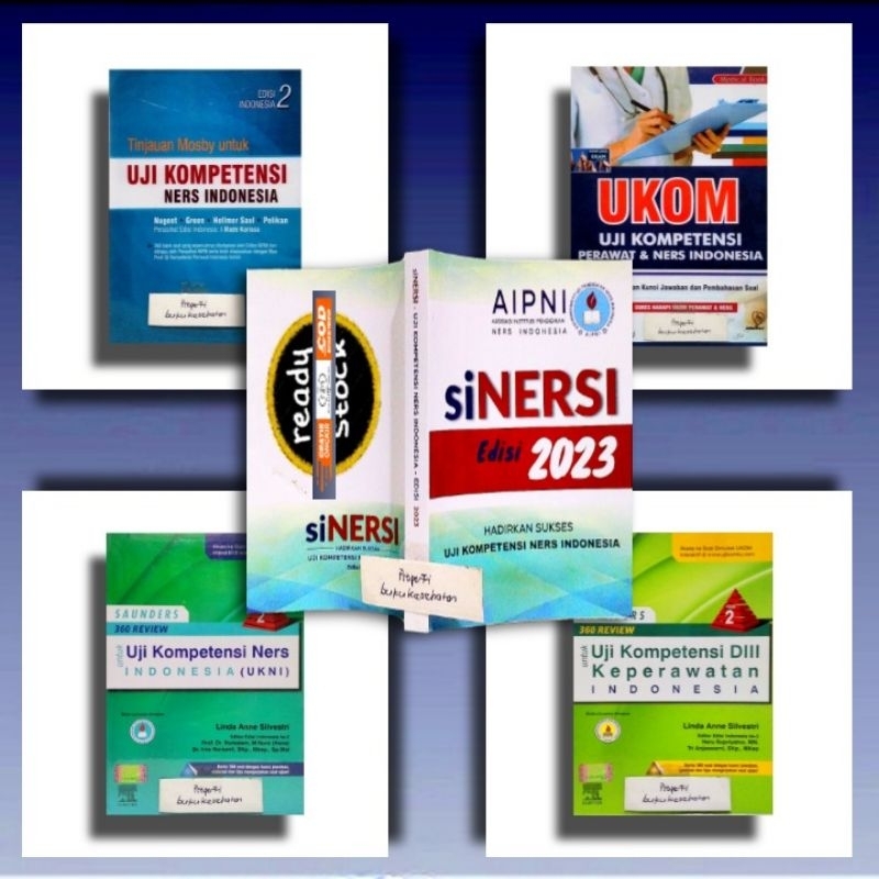 Jual PAKET BUKU ( UKOM , UKNI NERS ) UJI KOMPETENSI KEPERAWATAN, FOKUS ...