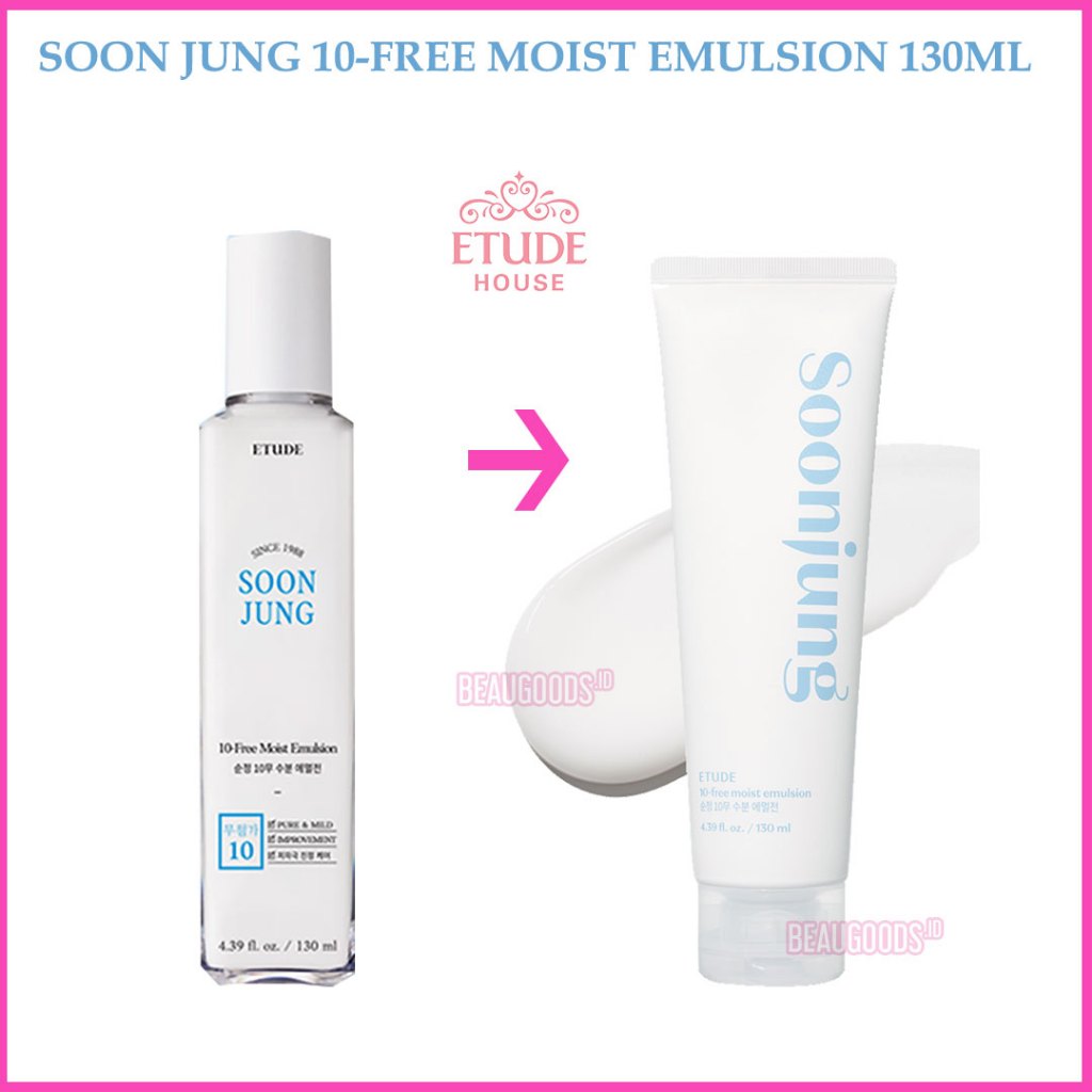 Jual ETUDE HOUSE Soon Jung 10Free Moist Emulsion / Soon Jung Centella