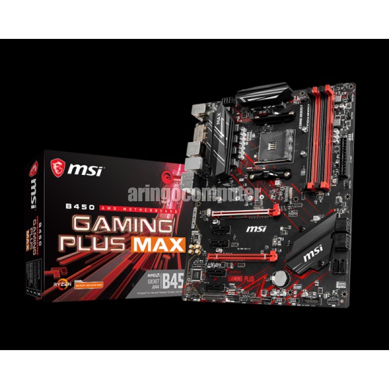 Jual Motherboard MSI (AM4) GAMING B450 PLUS MAX Shopee Indonesia