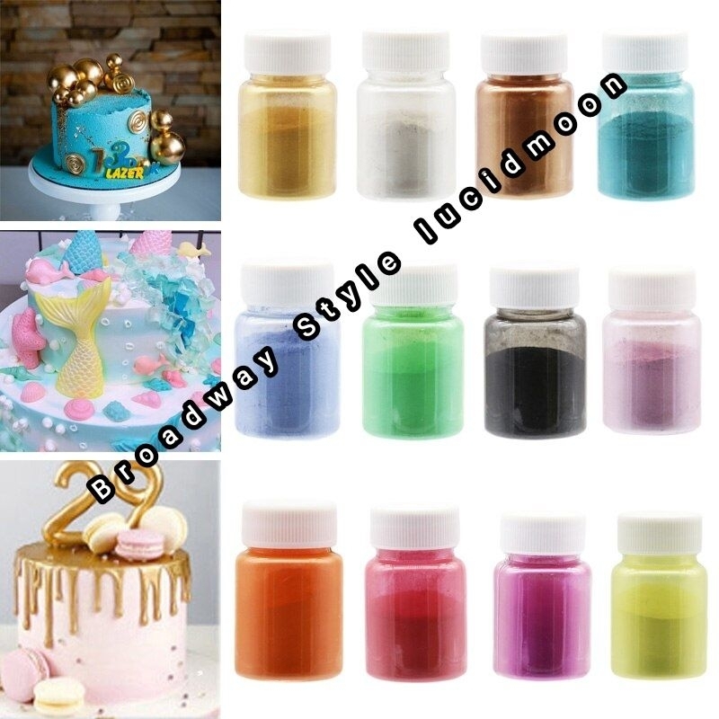 Jual Lustre Dust Edible Besar Luster Glitter Makanan edible cake